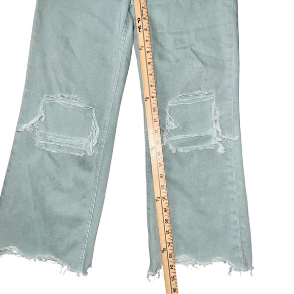 Cropped Distressed jeans size 26 - Picture 7 of 7